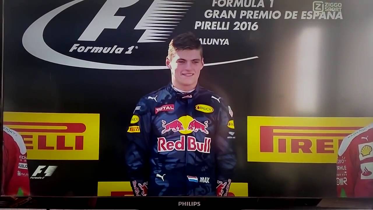 Max Verstappen first ever podium Formula 1   YouTube
