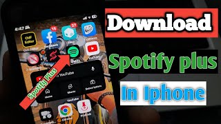 How to download spotify plus in Iphone. #laddidhiman #jailbreak #jailbreakiphone screenshot 3