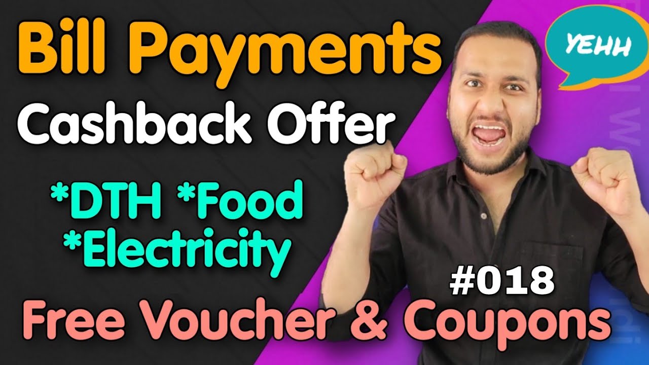Electricity Bill Payment Offers, Bill Payment Cashback offer