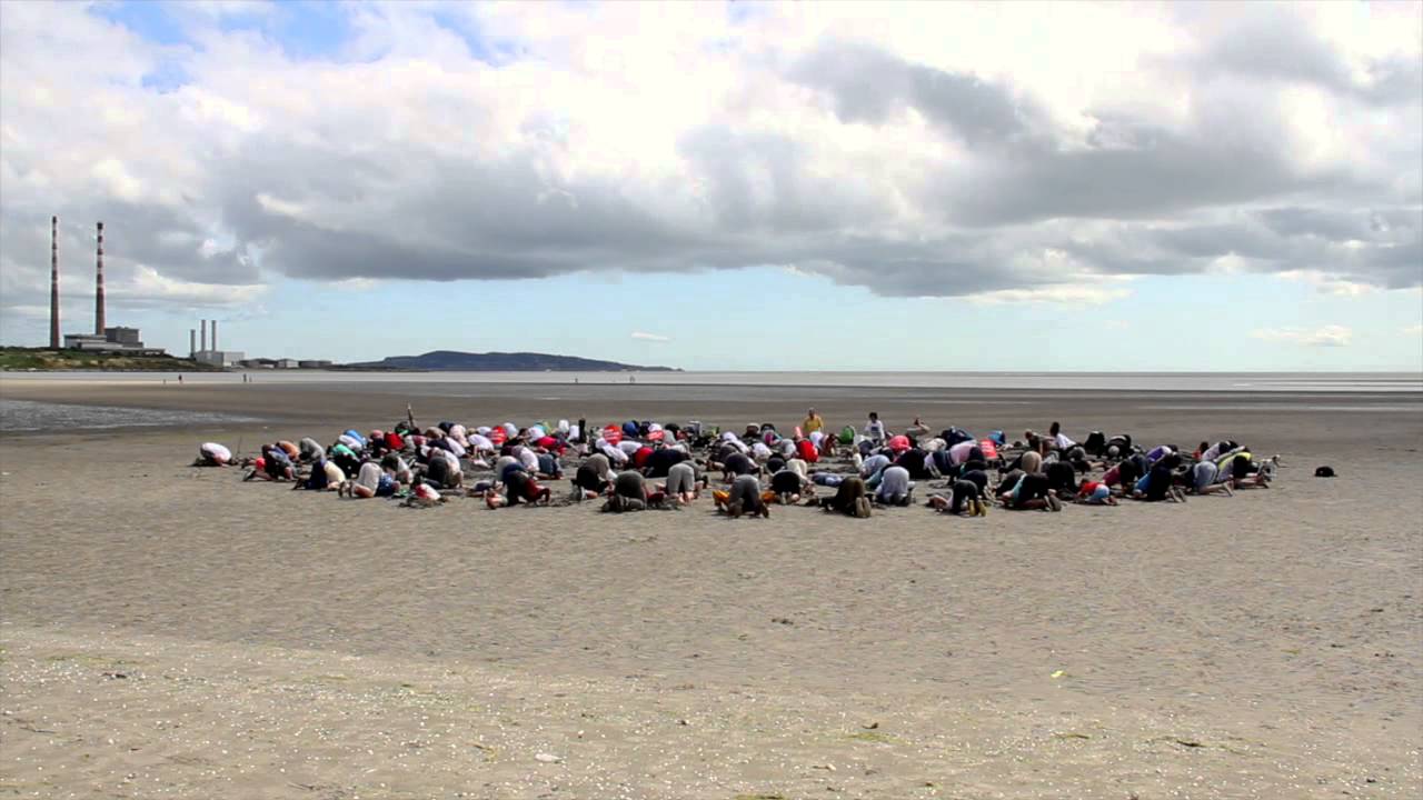 Heads in the Sand Sandymount Strand July 4 2015 YouTube