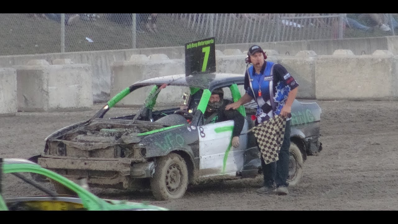 demolition derby 2017 LINDSAY EX DEMO DERBY FIGURE 8 FEATURE