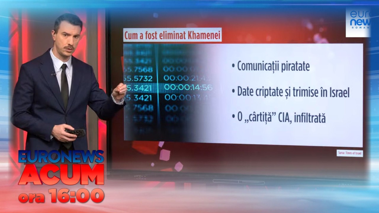 Știrile Euronews România - de la ora 16:00 - 3 martie 2026