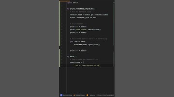 What is shutil.get_terminal_size() and why use it? How to Use shutil.get_terminal_size() for Better