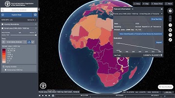 Global Forest Resources Assessment  on the Hand-in-Hand Geospatial Platform
