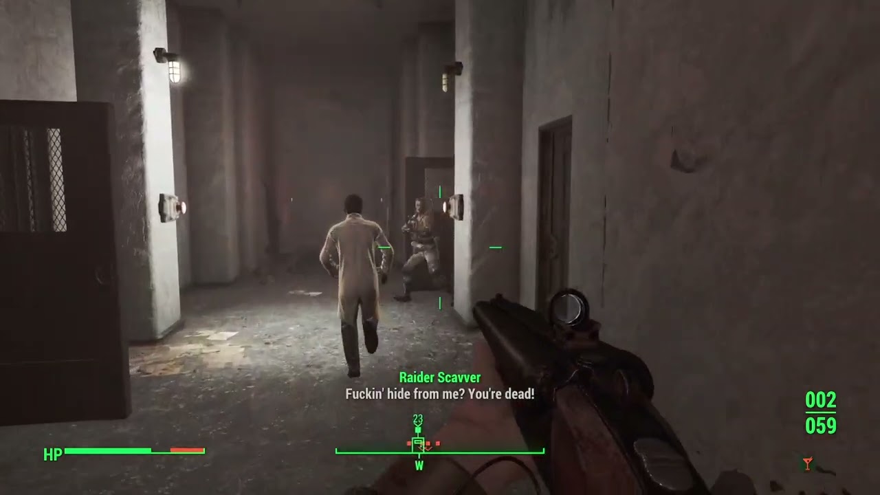 Fallout 4 - Jack Cabot Slammed by Scavenger