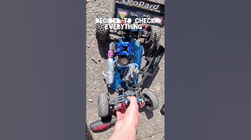 HSP BACKWASH - ONLY PROBLEMS TODAY 😫 #rccar #rc #rcnitro