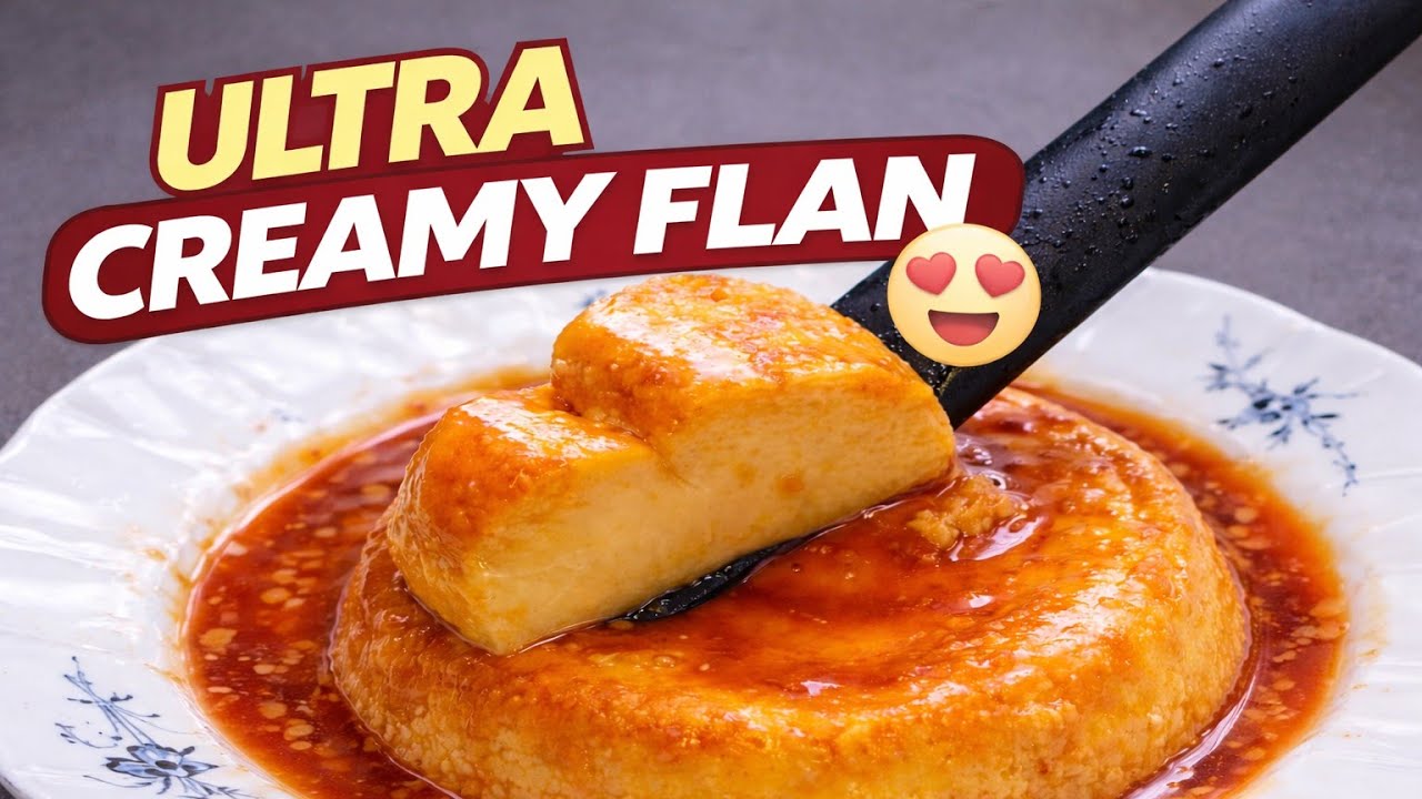 Creamy Caramel Flan 🍮 | Melt-In-Your-Mouth Custard | Easy No Fail Recipe#cooking #ramzanspecial 