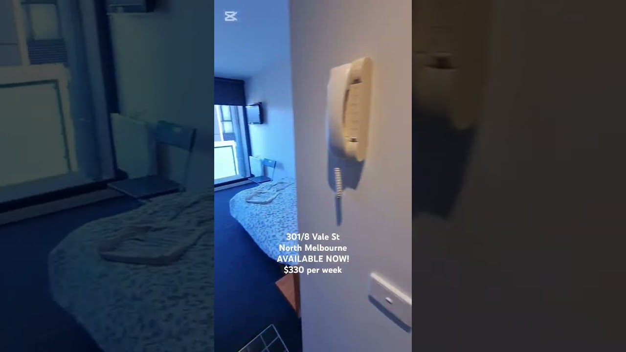 APPLY NOW! //Your next student accommodation awaits at 301/8 Vale Street, North Melbourne.