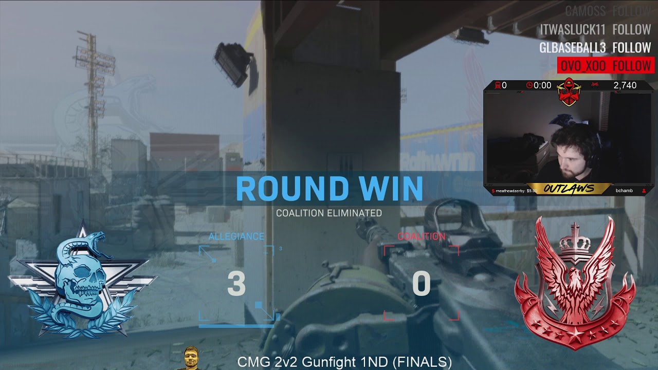 FINALS of the CMG 2v2 Gunfight 1ND with Formal