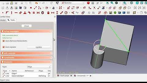FreeCAD Sketcher External Geometry New Features