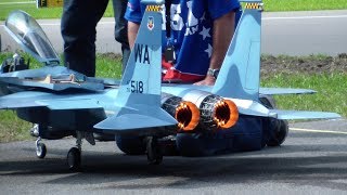 McDonnell Douglas F-15 Eagle Scale RC Turbine Model Jet with Afterburn Team USA