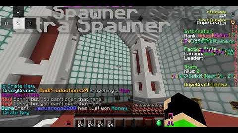 Minecraft Duping 1200 Crate keys,  NOT PATCHED!