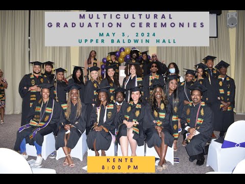 Albion College Kente Graduation Ceremony 2024