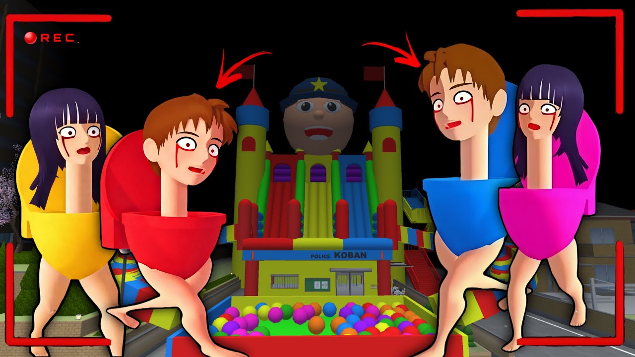 Yuta Mio Panik Setelah CCTV Merekam Yuta Mio SKIBIDI TOILET Di Koban 😨 | Sakura School Simulator