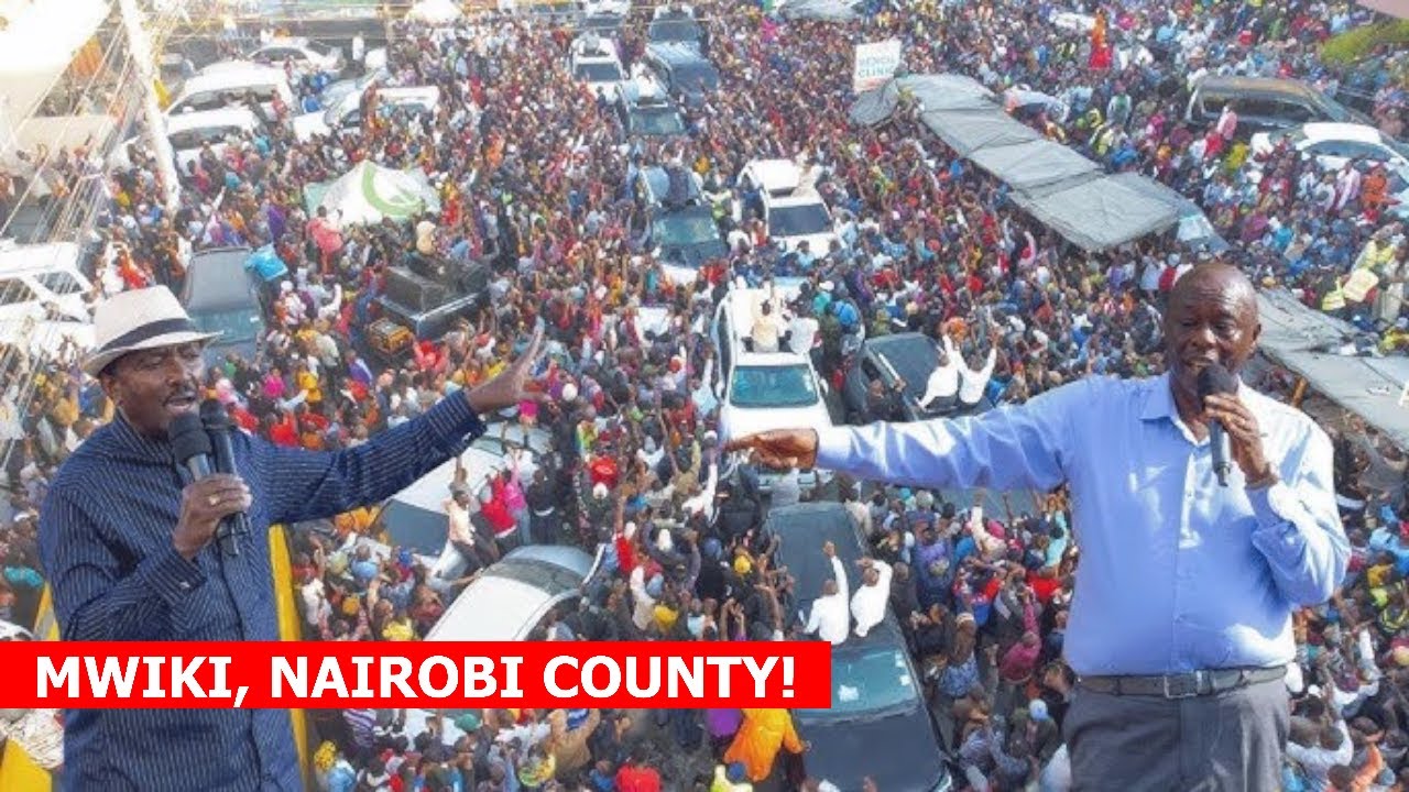 LIVE Gachagua Kalonzo And United Opposition Leaders Mega Rally In Kasarani After Church Service 