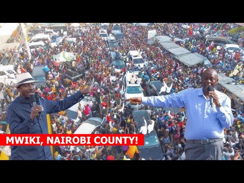 LIVE Gachagua Kalonzo And United Opposition Leaders Mega Rally In Kasarani After Church Service