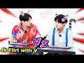 BTS confess secret // Jimin flirt with Jk 😛//JH & JM fight 🤕 // Hindi dubbing
