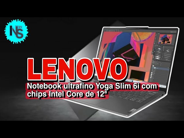 Lenovo Yoga Slim 6i  Notebook Ultrafino E Oferece certificação Militar de  Resistência a Quedas. 