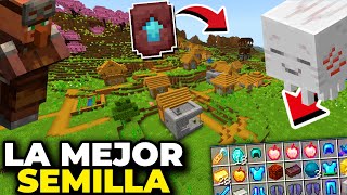🔥 LA MEJOR SEMILLA DE MINECRAFT BEDROCK 1.21 SURVIVAL