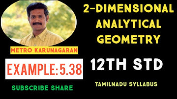 12th Std Maths Example 5.38 A room 34m long is constructed to be a whispering galery. The room has