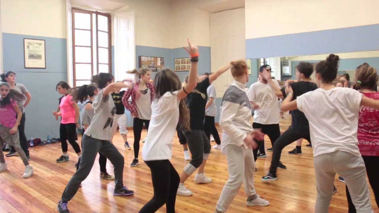 Lezione di hip hop di Alessandro Papa allo Stage Expression 2015