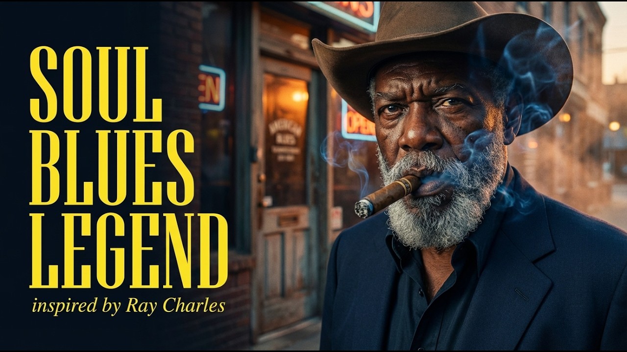 Soul Blues Legend | Songs Inspired by Ray Charles, Otis Redding & Marvin Gaye | Smooth & Timeless