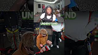 Kai Cenat Reacts To Mr Beast Face Your Fear Win 800,000$ !!😂😂 #shorts