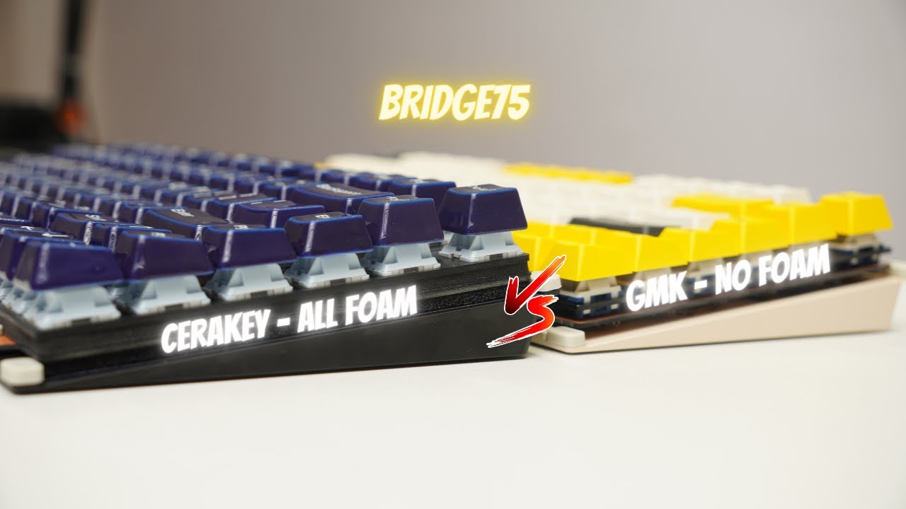 Bridge75 Plus - Build cùng keycap Gốm Cerakey và GMK Hiragana - YouTube