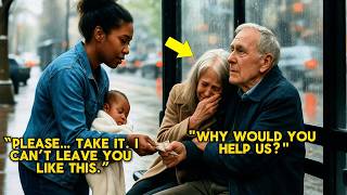 Black Single Mom Helped an Elderly Couple Abandoned at Bus Stop —What Happened Next Changed Her Li
