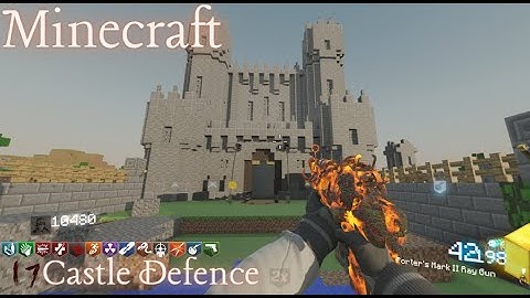 Minecraft Castle Defence Black Ops III Custom Zombies
