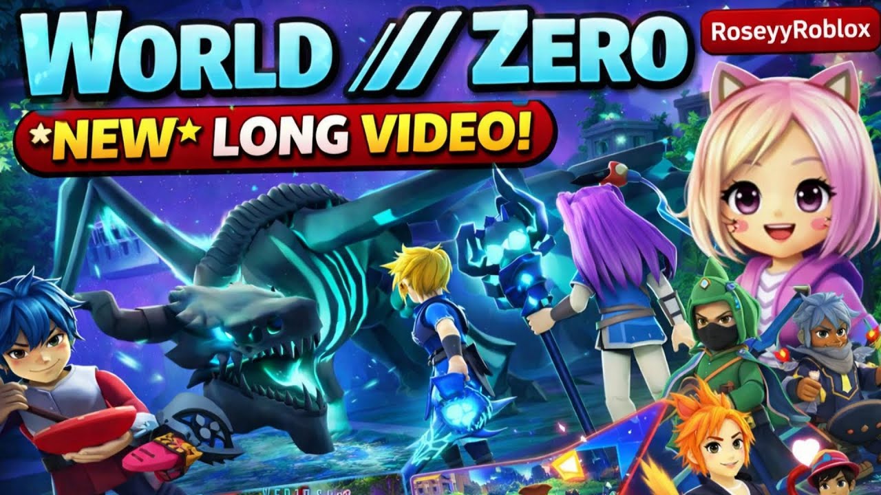 I Survived the STRONGEST Boss in World Zero (Roblox) 😱💥