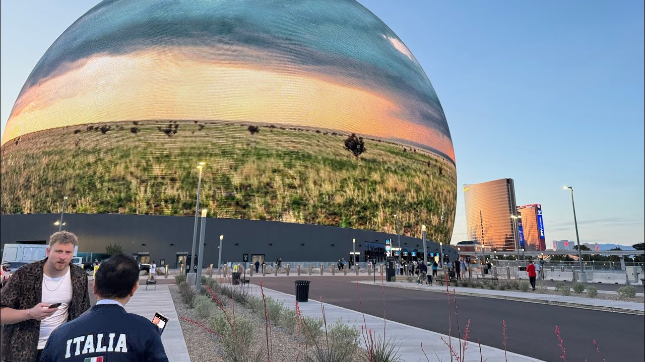 Watched The Marvelous & Fantastic Sphere Show At Las Vegas~~We Took 7:45PM Show & Amazed By The Show