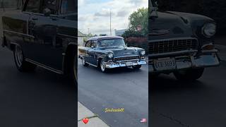Classic 55 #55chevy #trifive #americana #classiccars #oldschool #amazingcars #carshorts #oldclassic
