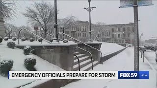 Monroe County prepares for weekend snowfall