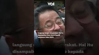 Rano Karno Says He's Losing Electability to RK #ranokarno #ridwankamil #shorts