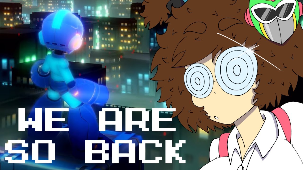 Mega Man Dual Override Reveal Trailer Reaction