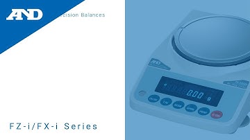 FZ-i/FX-i Series of Standard-Level Precision Balances