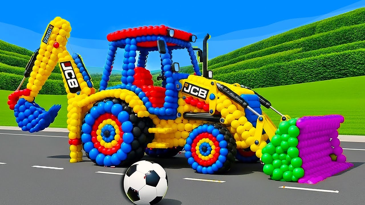 The mascot vibrato assistant JCB placed on the football field is popular, co-produced, and creative