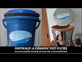 Matikalp: Enabling Safe Drinking Water and Reviving Local Artisan’s Livelihood