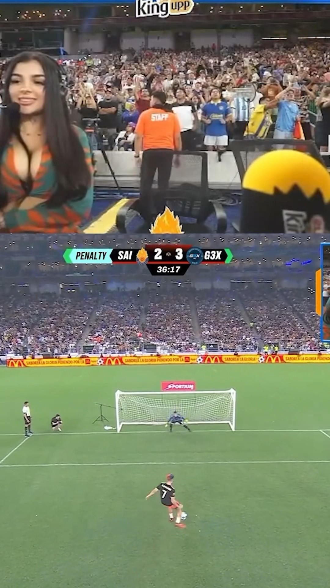 TIRO mi PENALTI con la CAMISETA de ULTIMATE MÓSTOLES ?