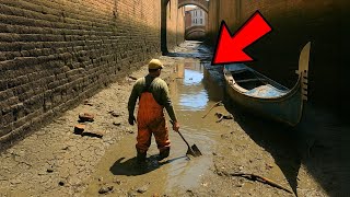 [Full Story] Venice Canal Drained After 200 Years, Discovery Terrified the Entire City..