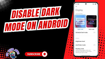 How to Disable the Dark Mode on Your Android Phone