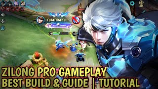 Honor Of Kings Zilong Jungle Build | Pro Gameplay &amp; Best Build Zilong - HOK