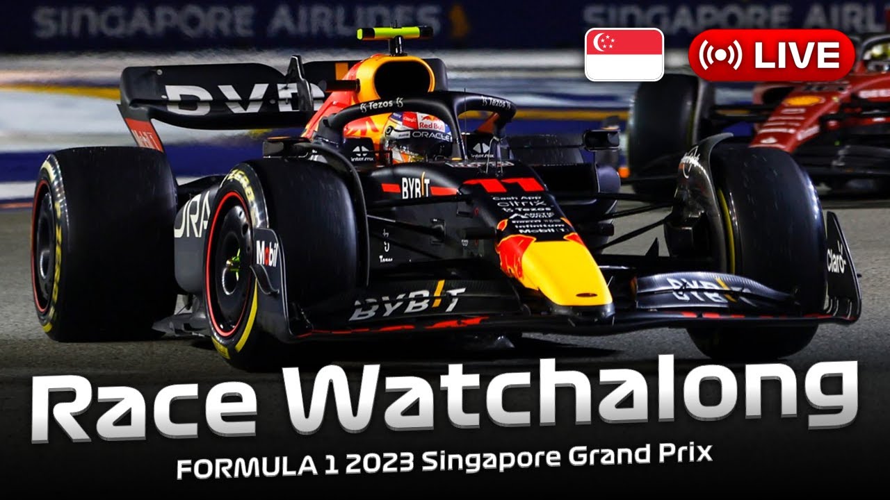 LIVE FORMULA 1 Singapore Grand Prix 2023 - RACE Watchalong Live Timing