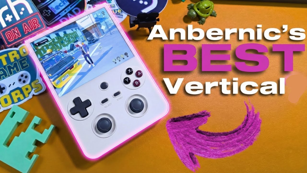 Anbernic RG477V: The Endgame of Vertical Android Handhelds?