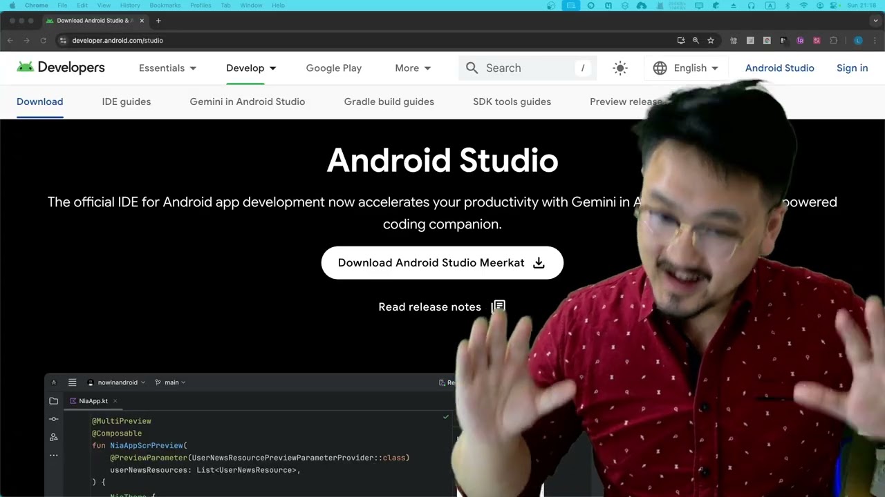Android Bootcamp Ep 1: Intro & Download Android Studio