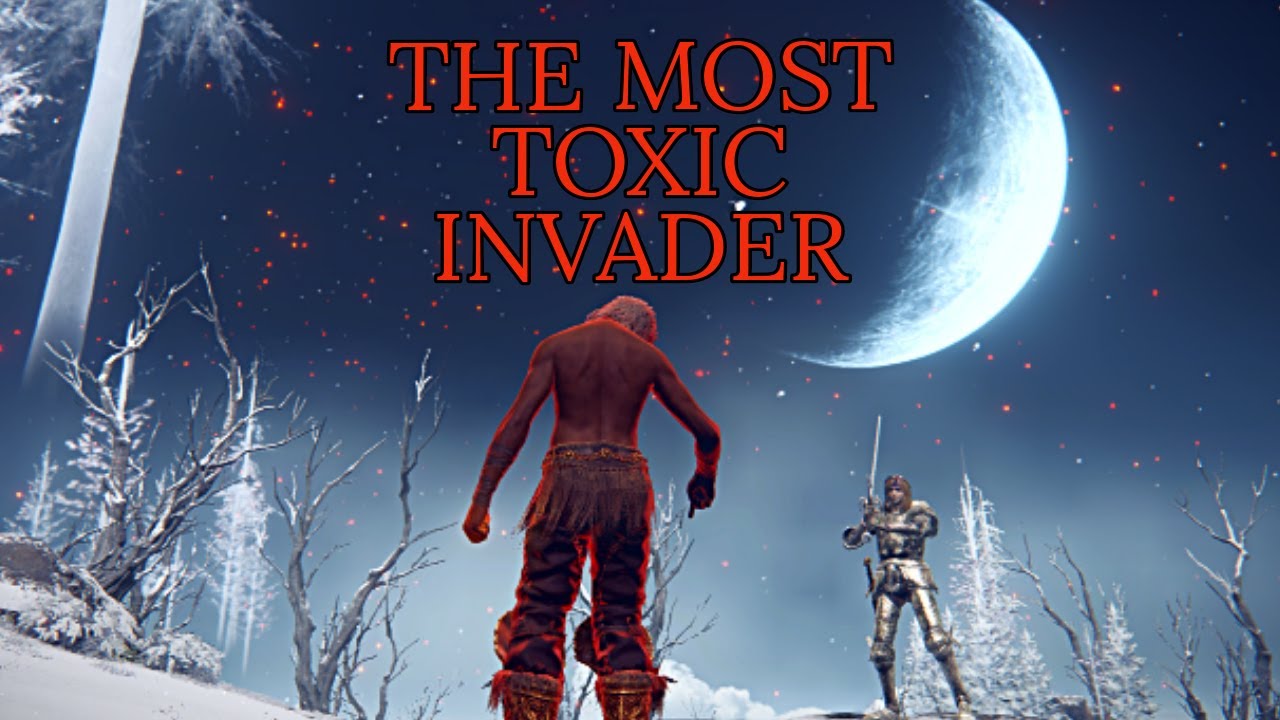IS THIS THE MOST TOXIC INVADER EVER? (Elden Ring PVP)