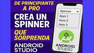 De Principiante a Pro: Crea un Spinner que Sorprenda en Android Studio