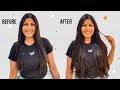 How To Blend 7 Set Clip-in Extensions | Increase Volume &amp; Length | Human Hair Extensions India