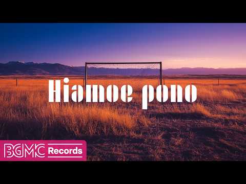 Hawaiian Music for Relaxing Evenings | Sunset Field Calm, Chill Study & Nostalgic Vibes